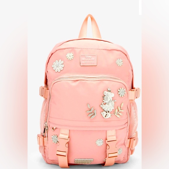 Disney Handbags - NWT 💎 Disney Pink Floral Backpack